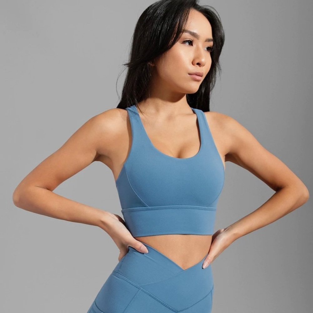 Buffbunny Collection Rosa Bra River Bed Blue M